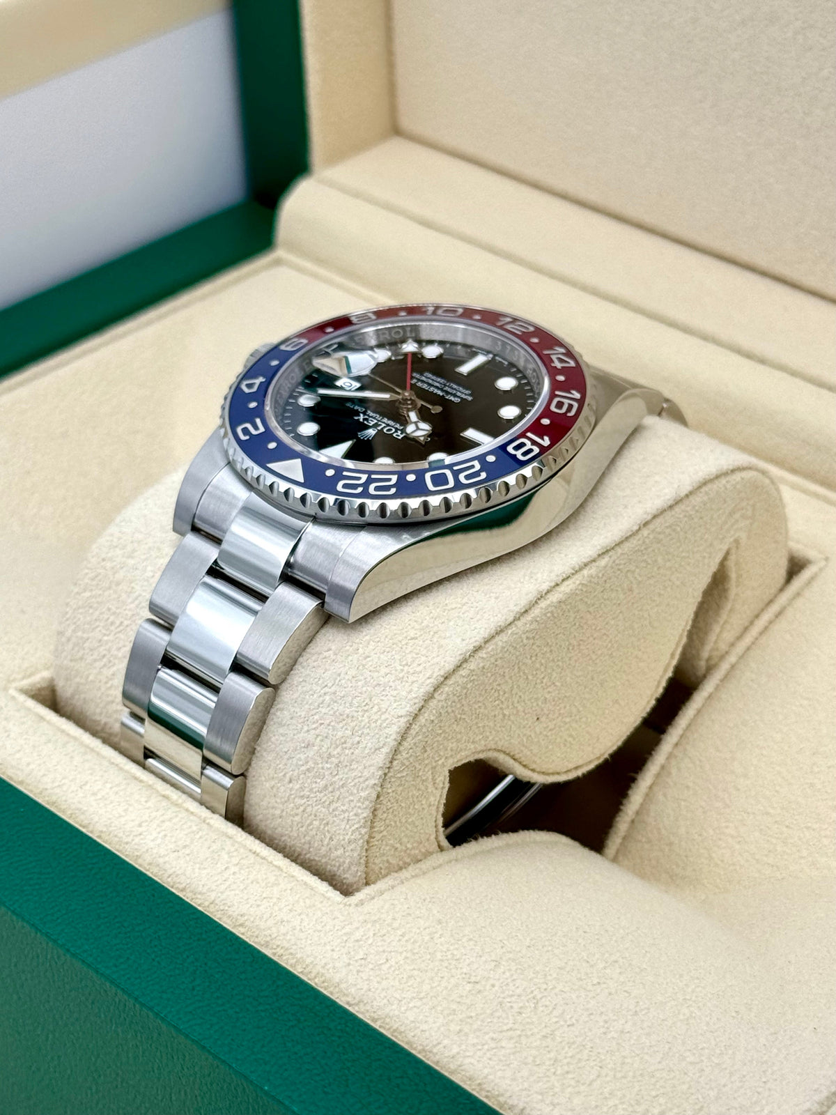 NEW 2024 Rolex GMT-Master II "Pepsi" 40mm 126710BLRO Oyster