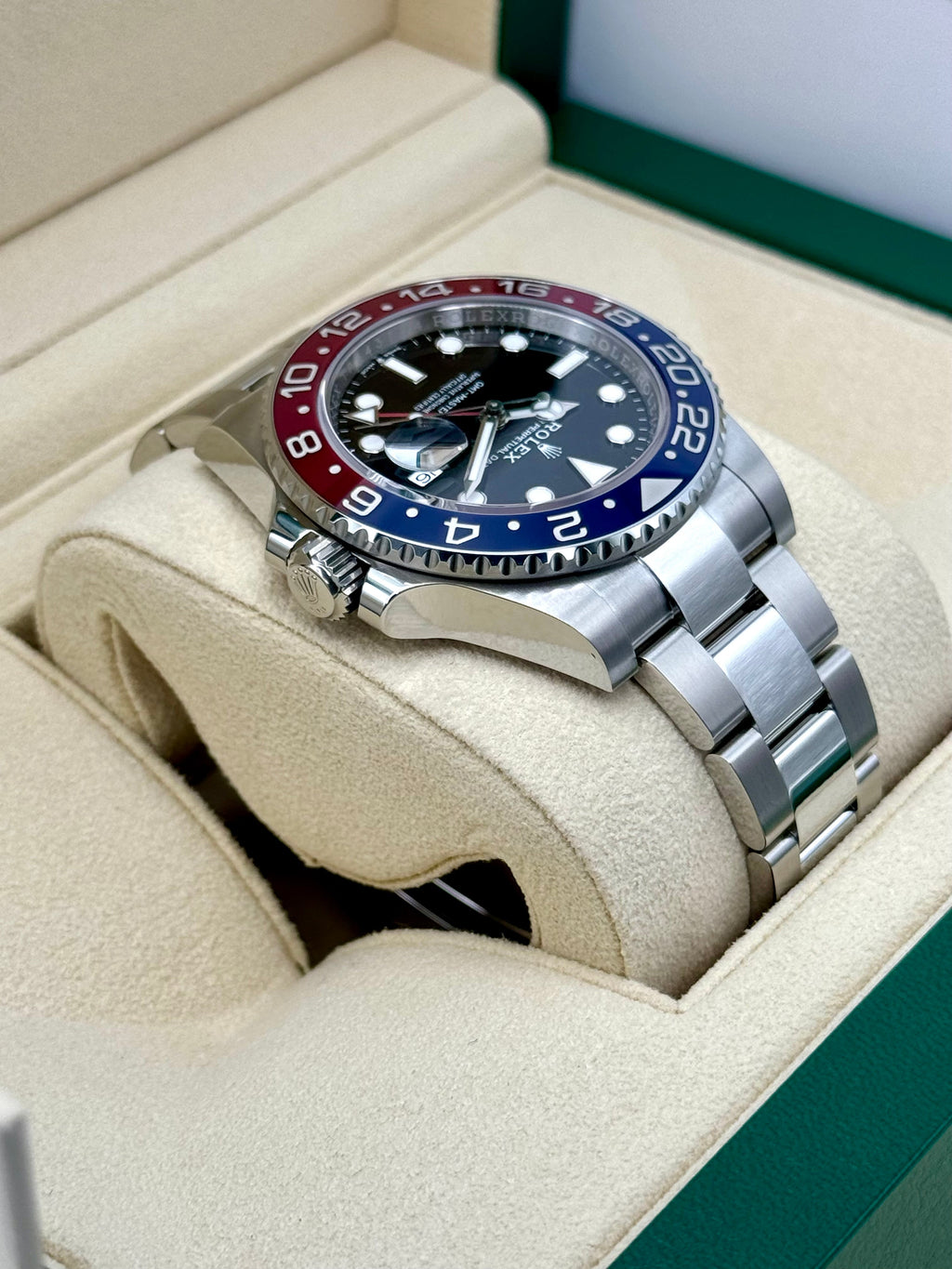 NEW 2024 Rolex GMT-Master II "Pepsi" 40mm 126710BLRO Oyster