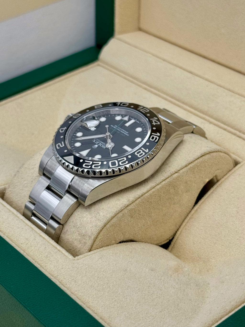 2017 Rolex GMT-Master II 40mm 116710LN Stainless Steel Black Dial