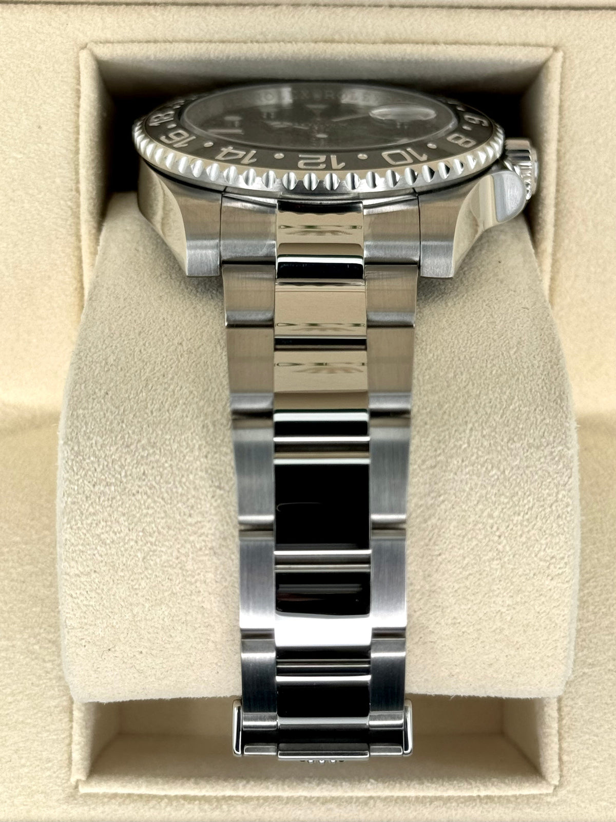 2018 Rolex GMT-Master II 40mm 116710LN Stainless Steel Black Dial