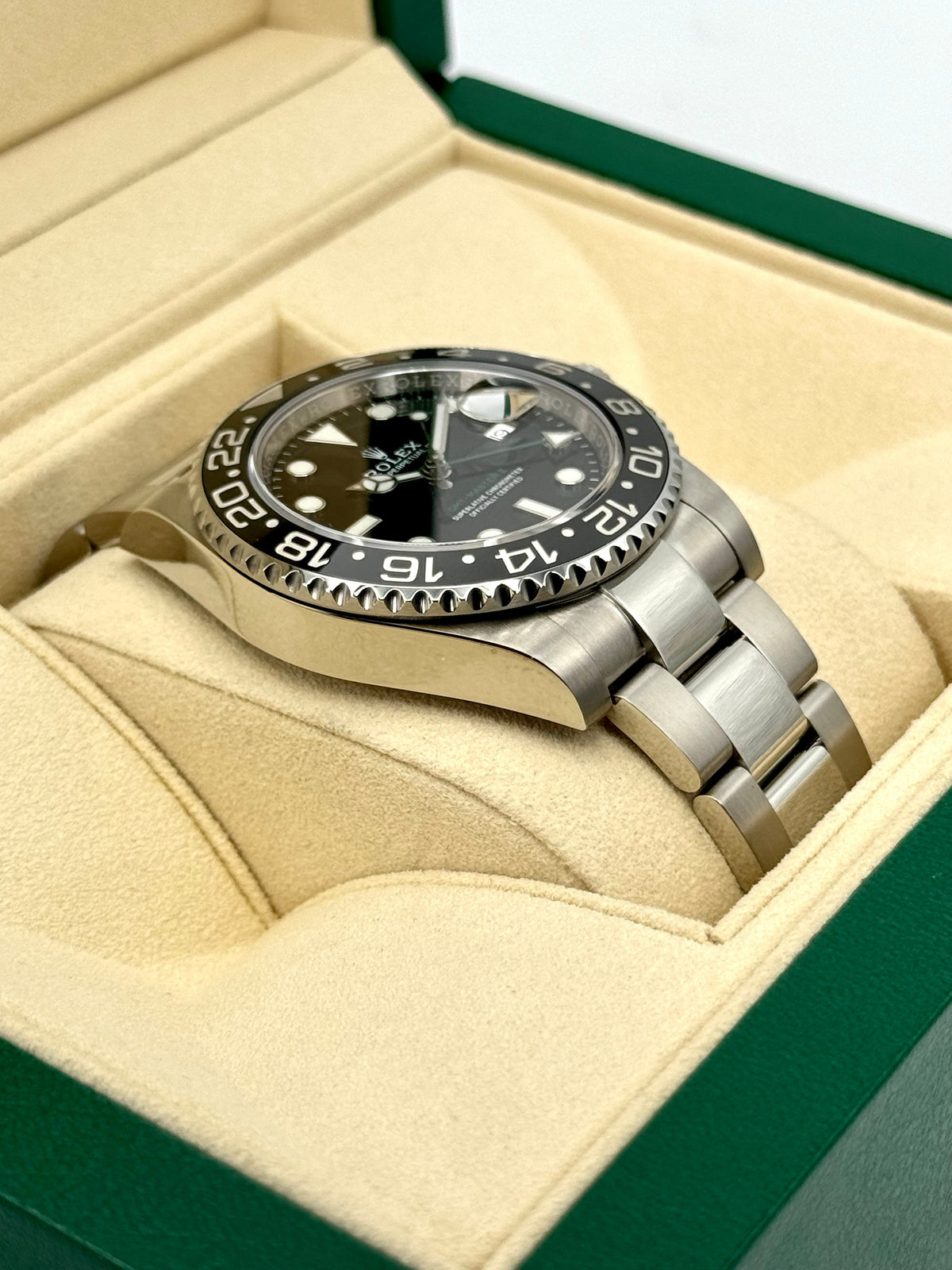 2018 Rolex GMT-Master II 40mm 116710LN Stainless Steel Black Dial