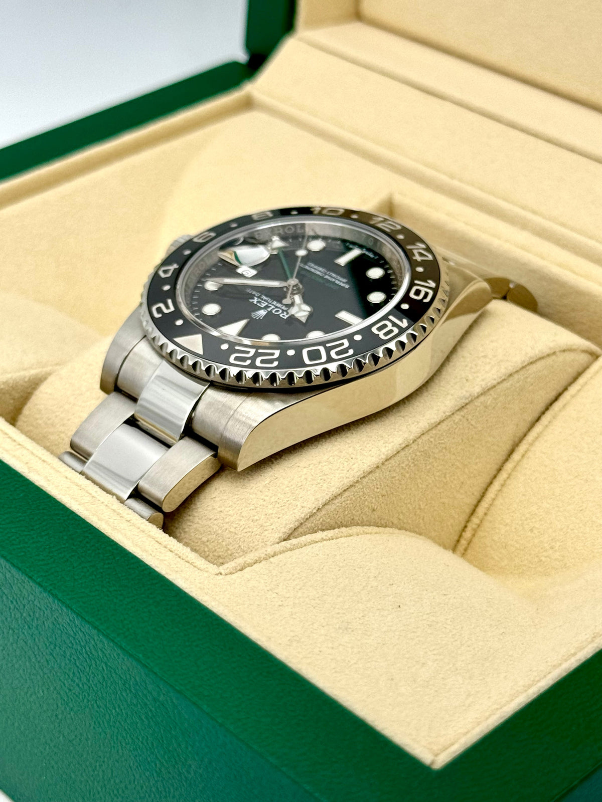 2018 Rolex GMT-Master II 40mm 116710LN Stainless Steel Black Dial