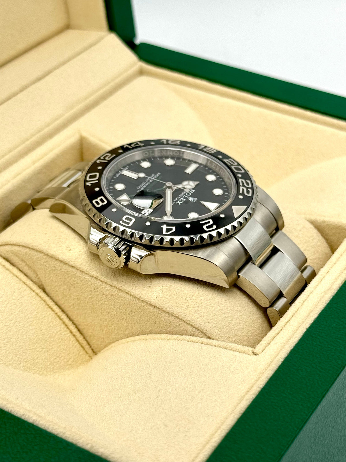 2018 Rolex GMT-Master II 40mm 116710LN Stainless Steel Black Dial