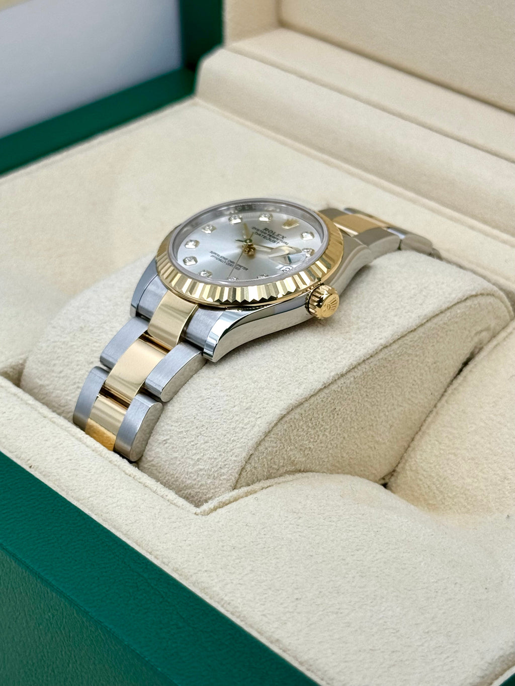 NEW 2025 Rolex Lady Datejust 31mm 278273 Two-Tone Silver Diamond Dial