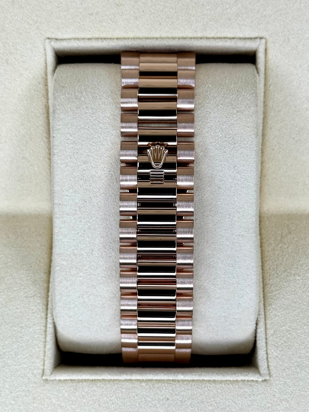 2019 Rolex Day-Date 40mm 228235 Presidential Rose Gold Olive Dial