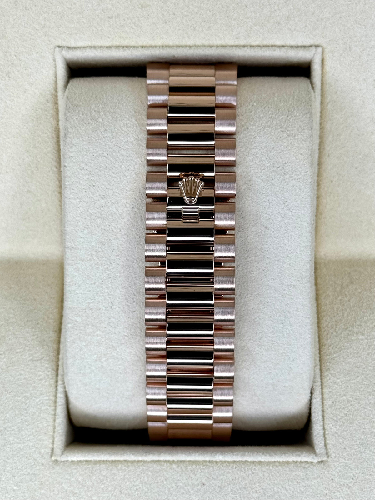 2019 Rolex Day-Date 40mm 228235 Presidential Rose Gold Olive Dial