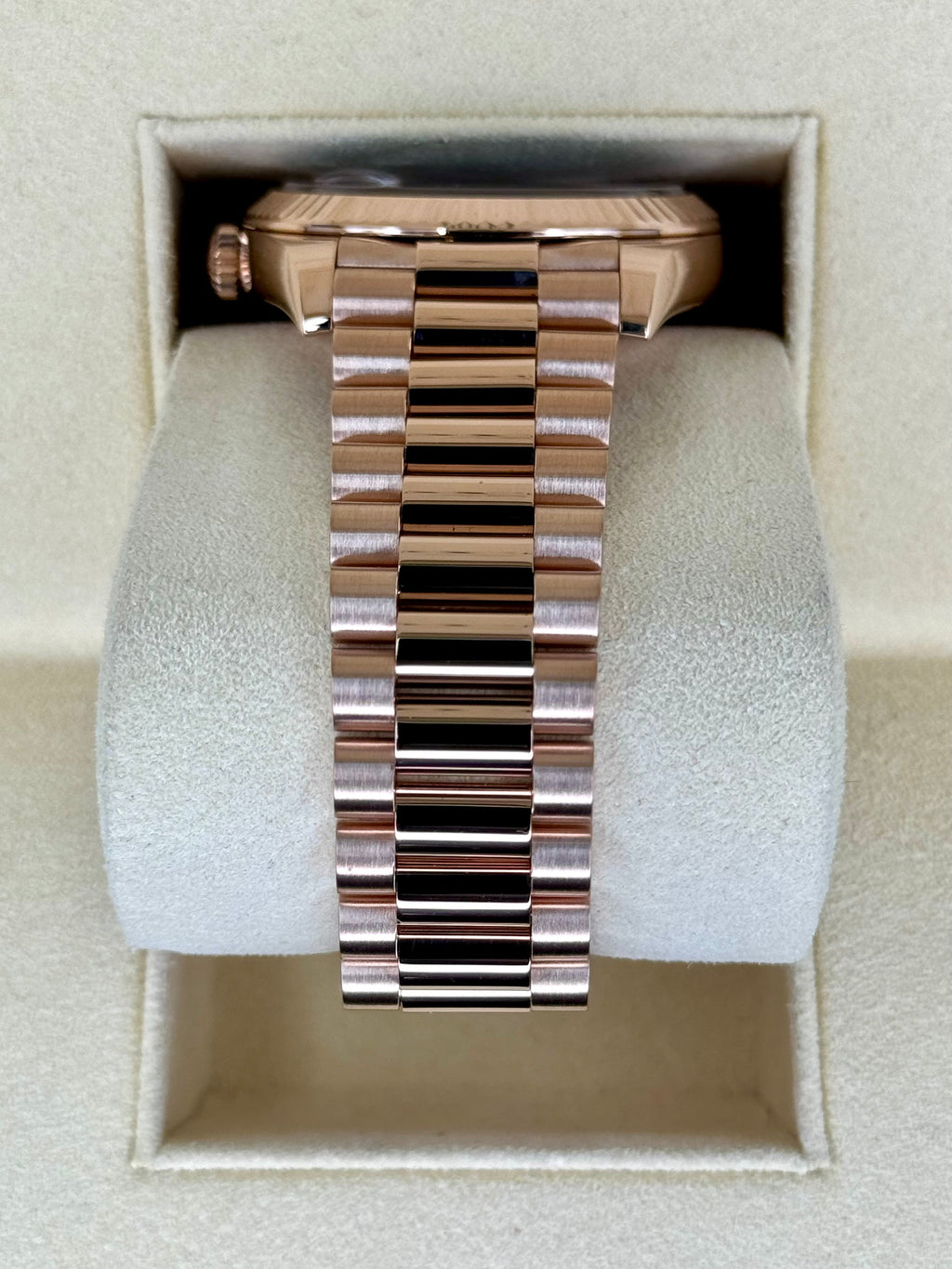 2019 Rolex Day-Date 40mm 228235 Presidential Rose Gold Olive Dial