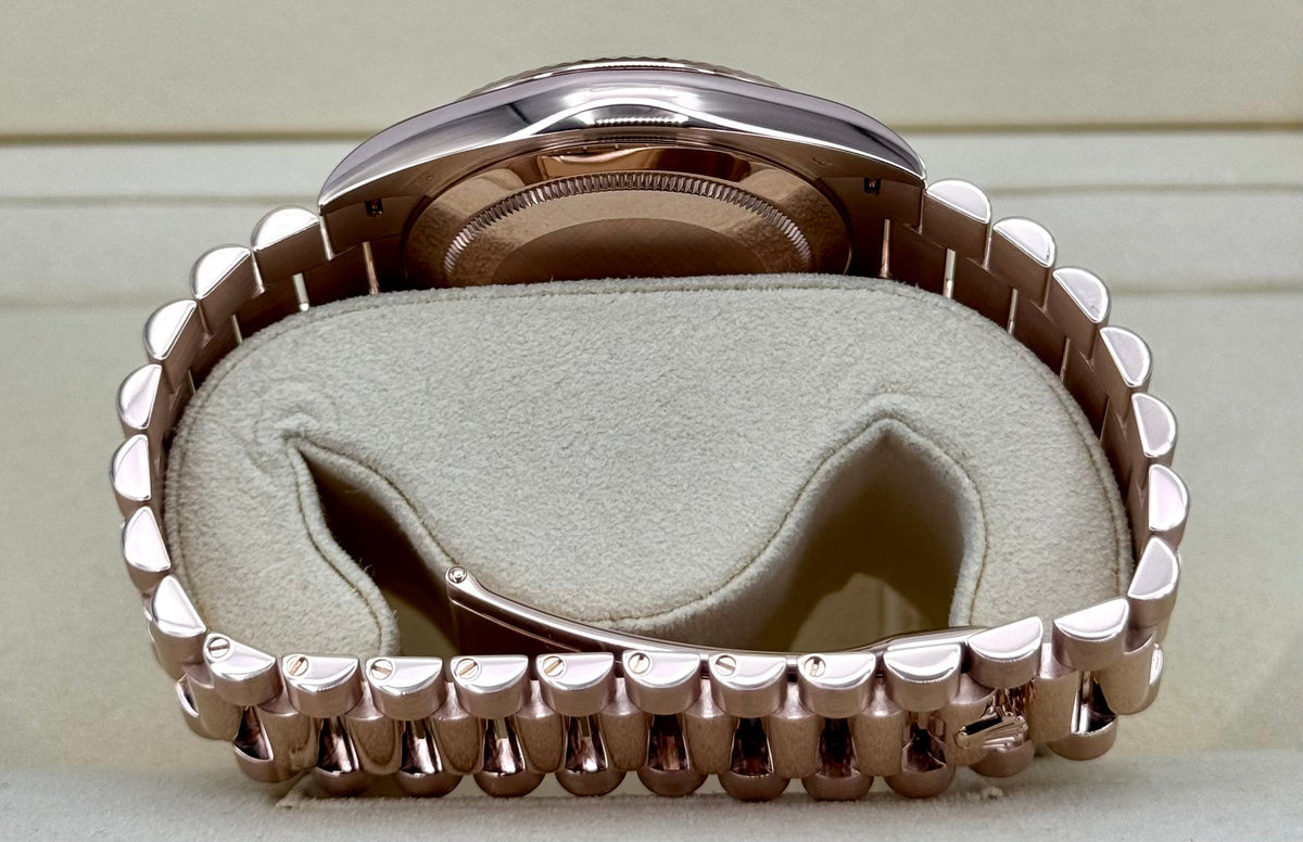 2019 Rolex Day-Date 40mm 228235 Presidential Rose Gold Olive Dial