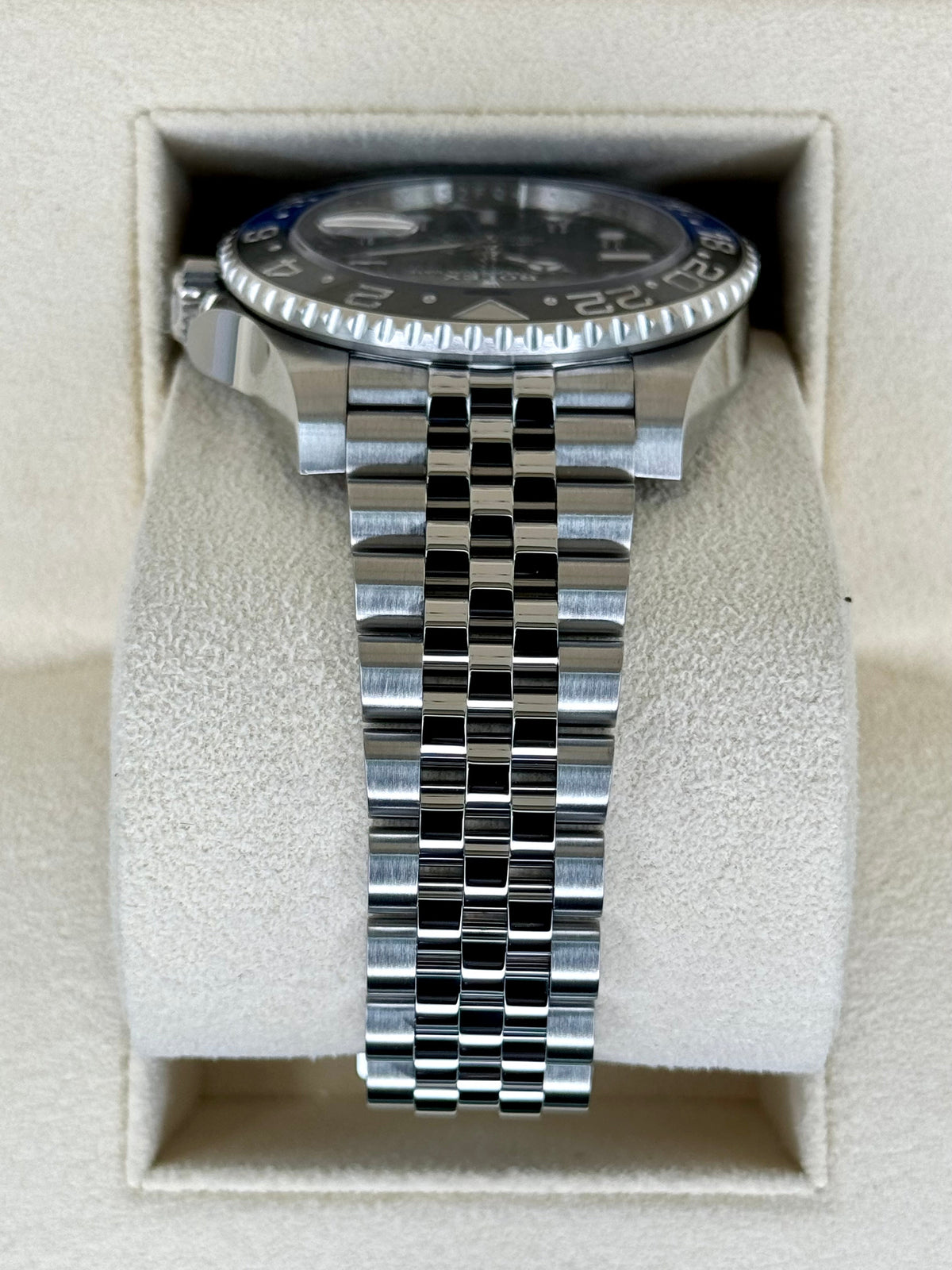 2022 Rolex GMT-Master II "Batgirl" 40mm 126710BLNR Jubilee Black Dial