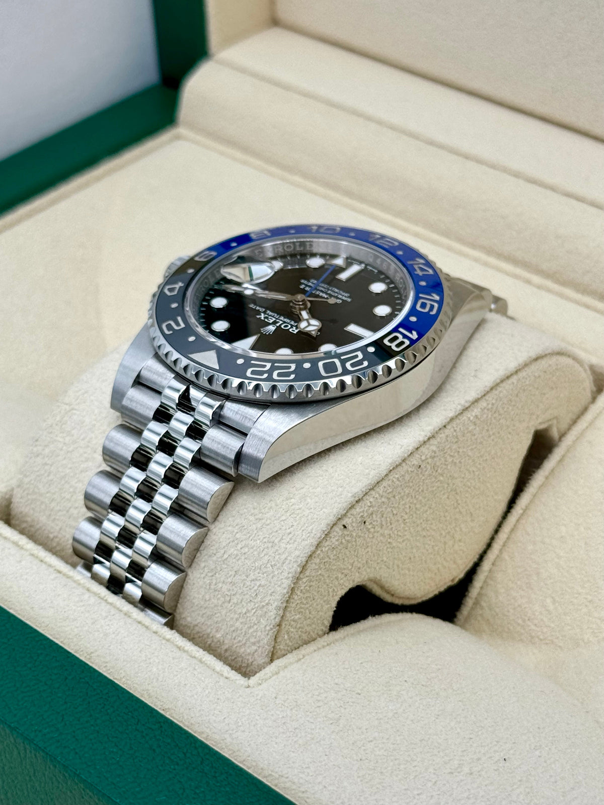 2022 Rolex GMT-Master II "Batgirl" 40mm 126710BLNR Jubilee Black Dial