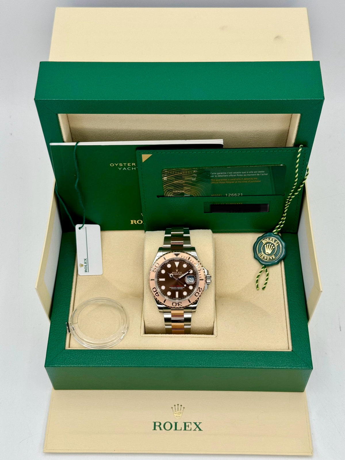 2024 Rolex Yacht-Master 40mm 126621 Two-Tone Chocolate Dial