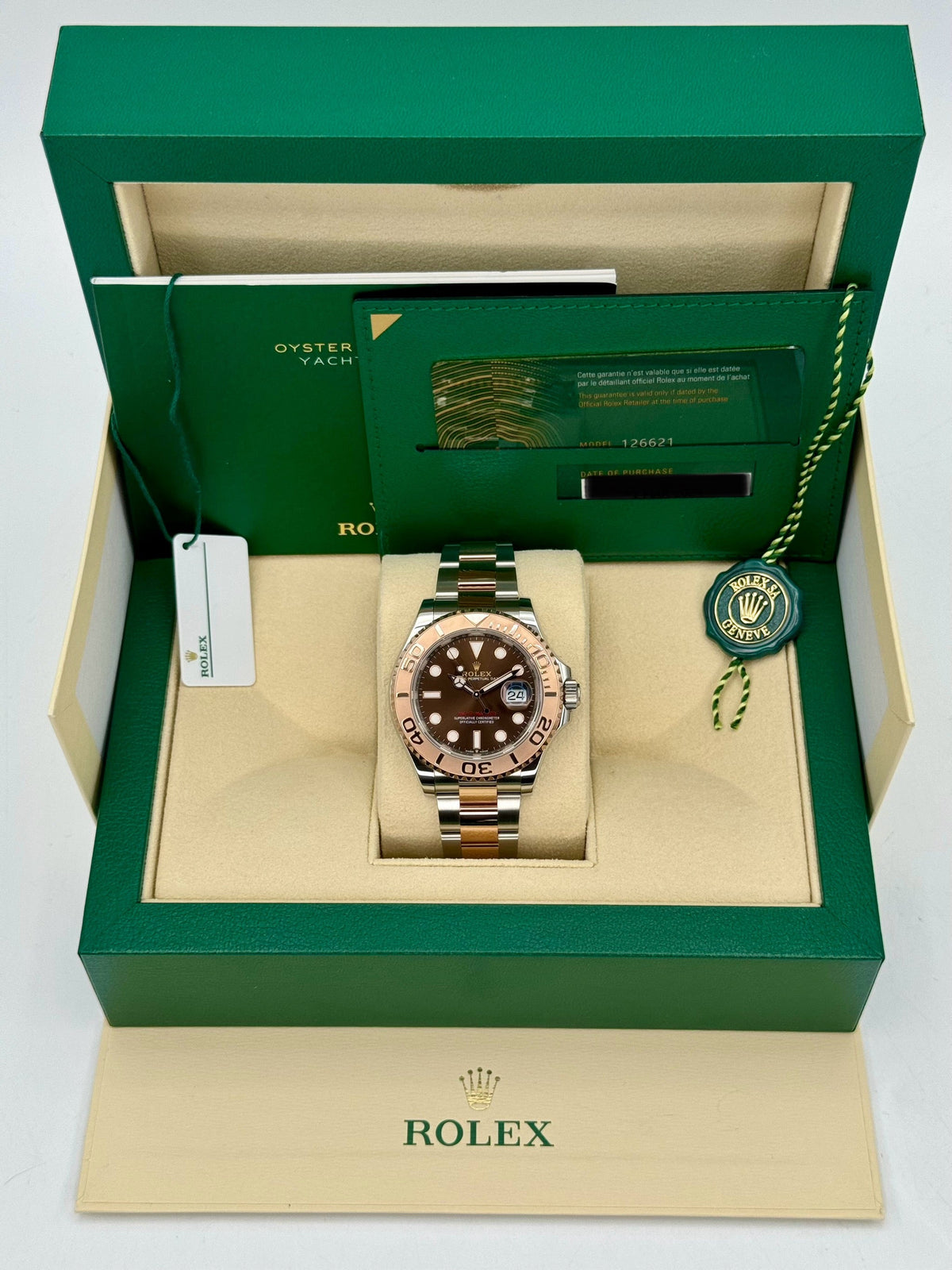 2024 Rolex Yacht-Master 40mm 126621 Two-Tone Chocolate Dial