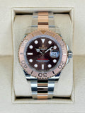 2024 Rolex Yacht-Master 40mm 126621 Two-Tone Chocolate Dial