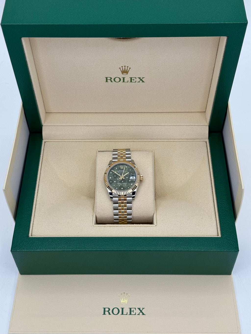 NEW 2023 Rolex Lady Datejust 31mm 278273 Two-Tone Floral Motif Dial