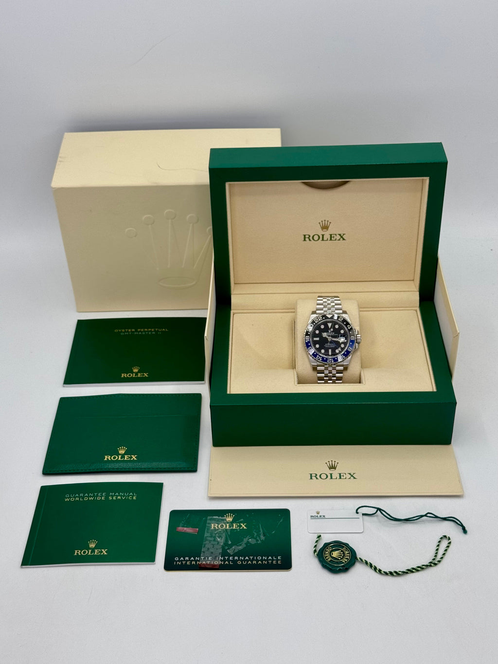2020 Rolex GMT-Master II "Batgirl" 40mm 126710BLNR Jubilee