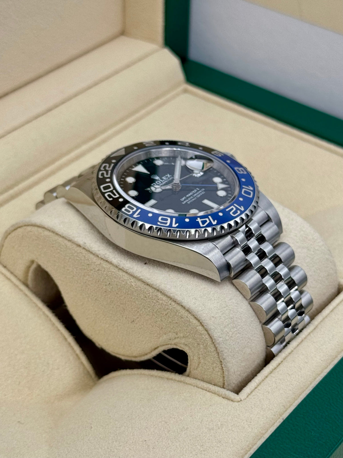 2020 Rolex GMT-Master II "Batgirl" 40mm 126710BLNR Jubilee
