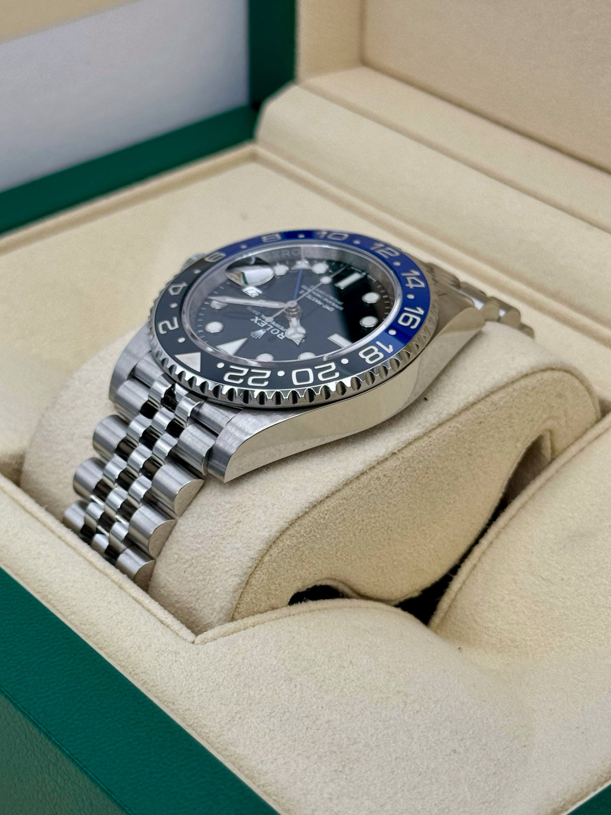 2020 Rolex GMT-Master II "Batgirl" 40mm 126710BLNR Jubilee