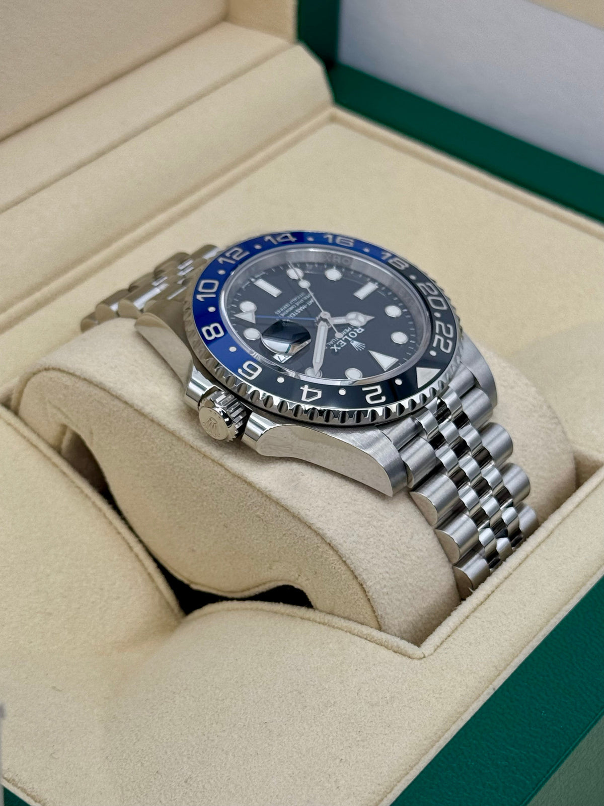 2020 Rolex GMT-Master II "Batgirl" 40mm 126710BLNR Jubilee