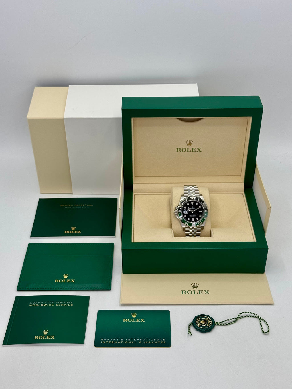 NEW 2025 Rolex GMT-Master II "Sprite" 40mm 126720VTNR Jubilee