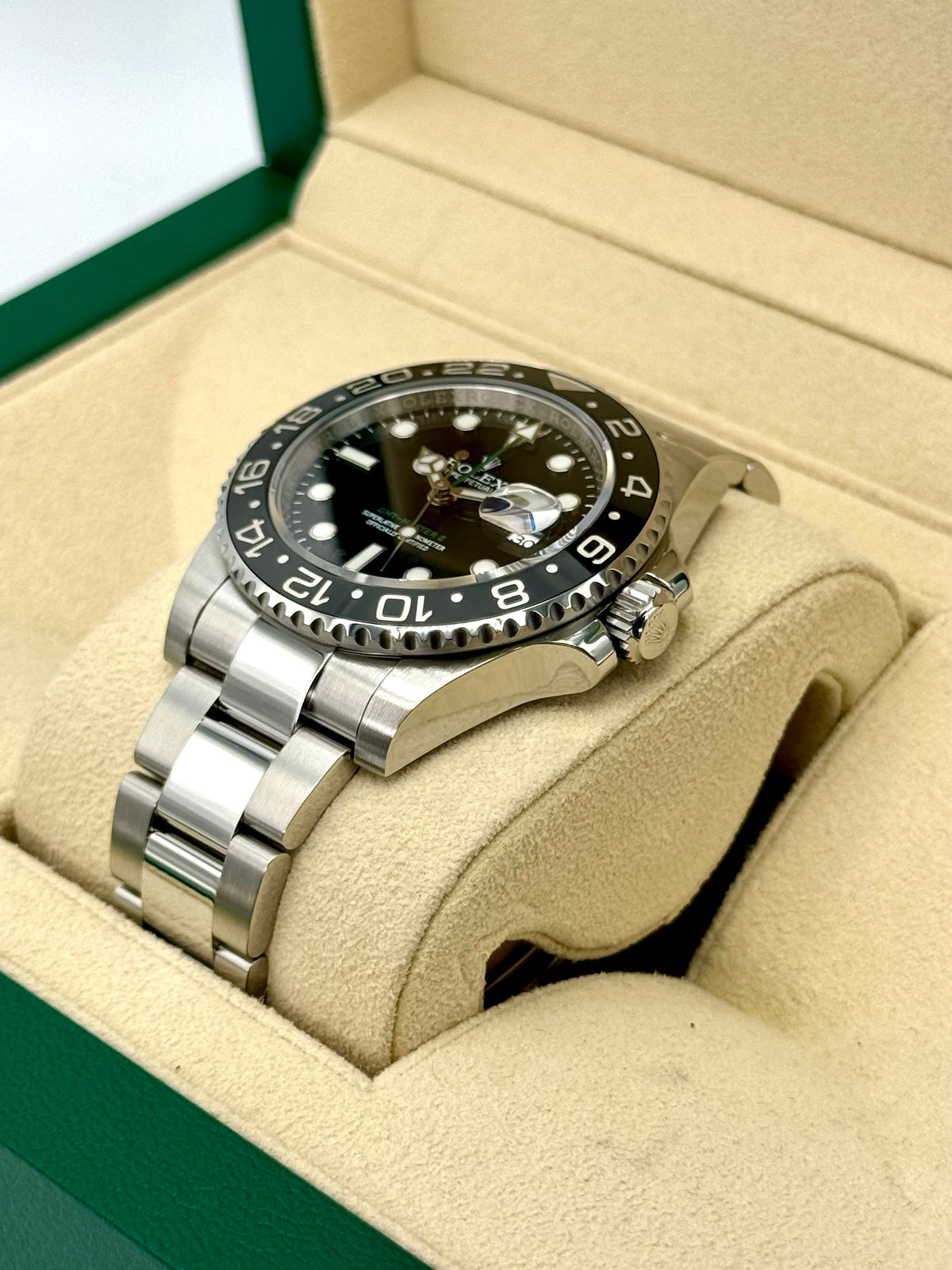 2014 Rolex GMT-Master II 40mm 116710LN Stainless Steel Black Dial