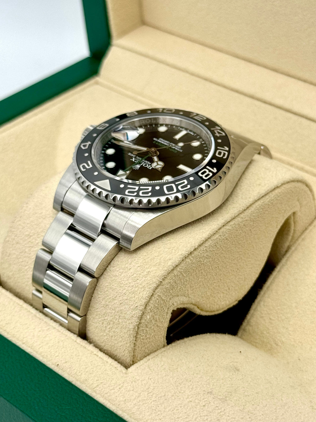 2014 Rolex GMT-Master II 40mm 116710LN Stainless Steel Black Dial