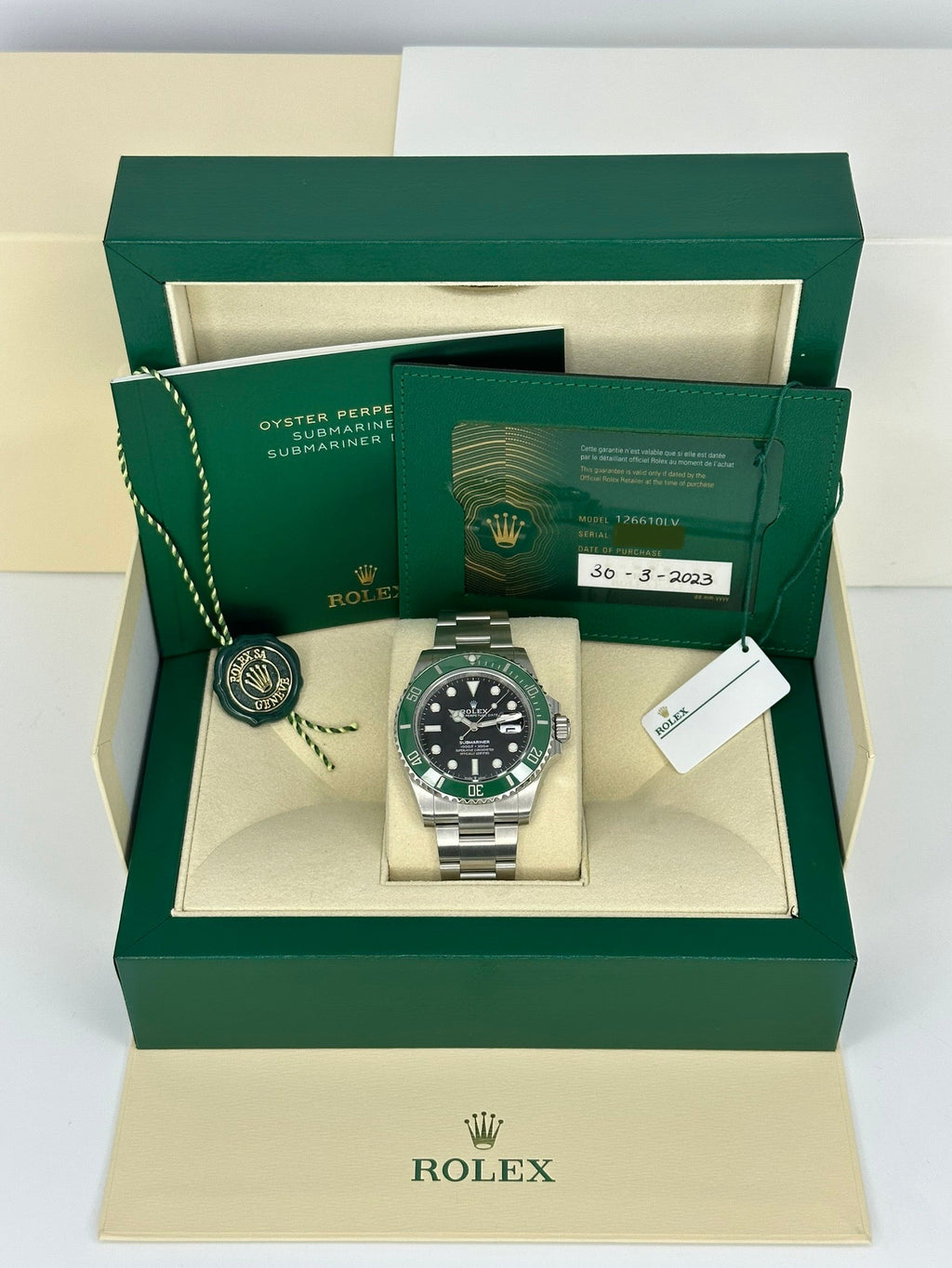 2023 Rolex Submariner “Starbucks” 41mm 126610LV Black Dial