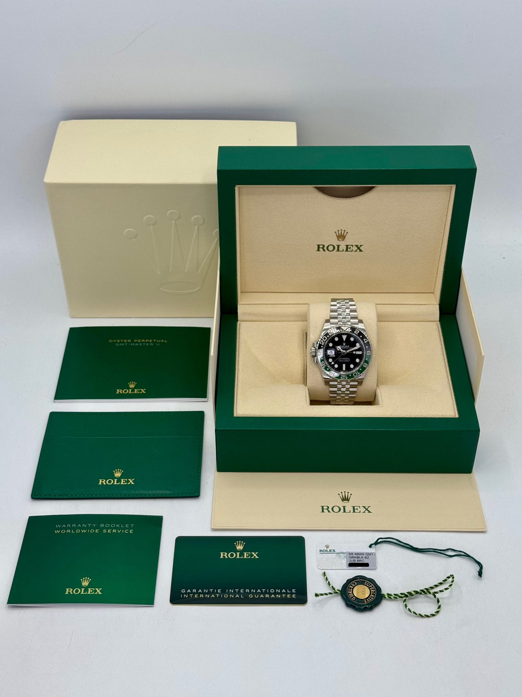 2024 Rolex GMT-Master II "Sprite" 40mm 126720VTNR Jubilee