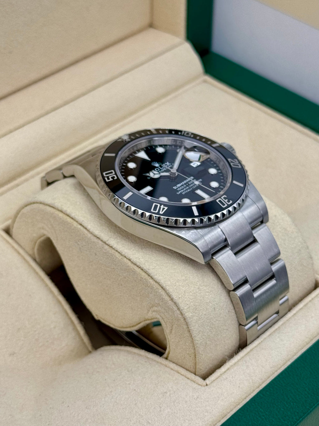 2022 Rolex Submariner 41mm 126610LN Stainless Steel Black Dial