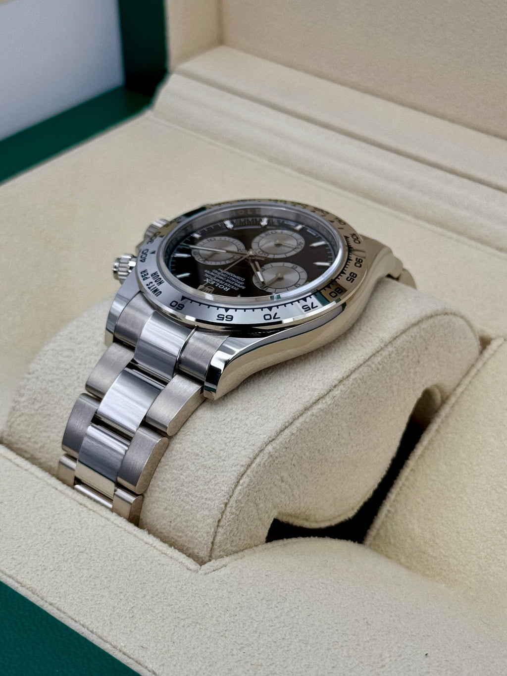 NEW 2024 Rolex Daytona 40mm 126509 White Gold Black Dial