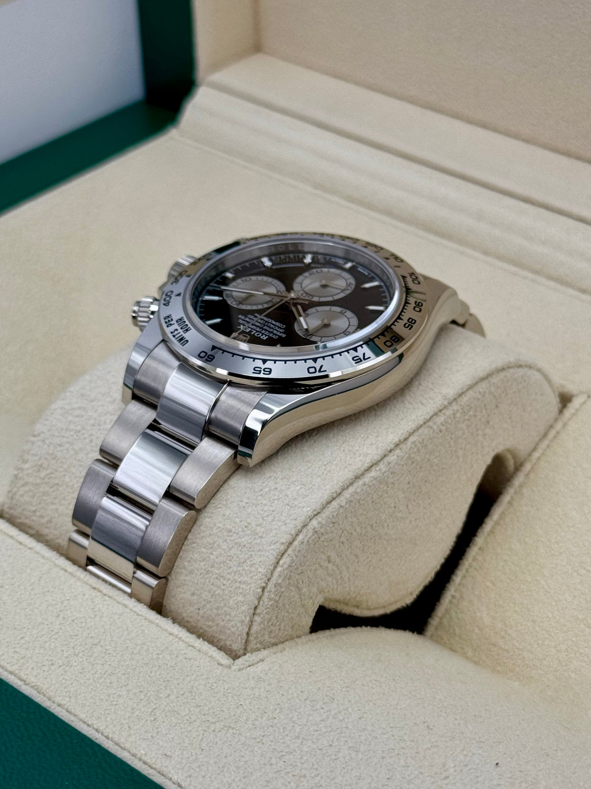 NEW 2024 Rolex Daytona 40mm 126509 White Gold Black Dial