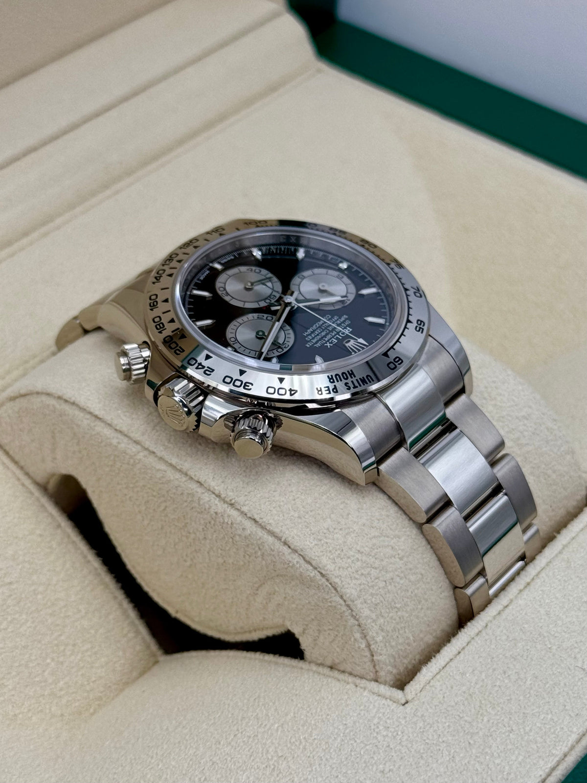NEW 2024 Rolex Daytona 40mm 126509 White Gold Black Dial