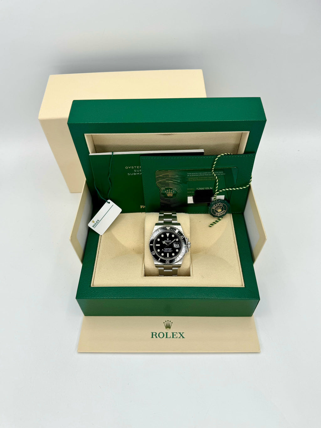 NEW 2022 Rolex Submariner 41mm 126610LN Stainless Steel Black Dial