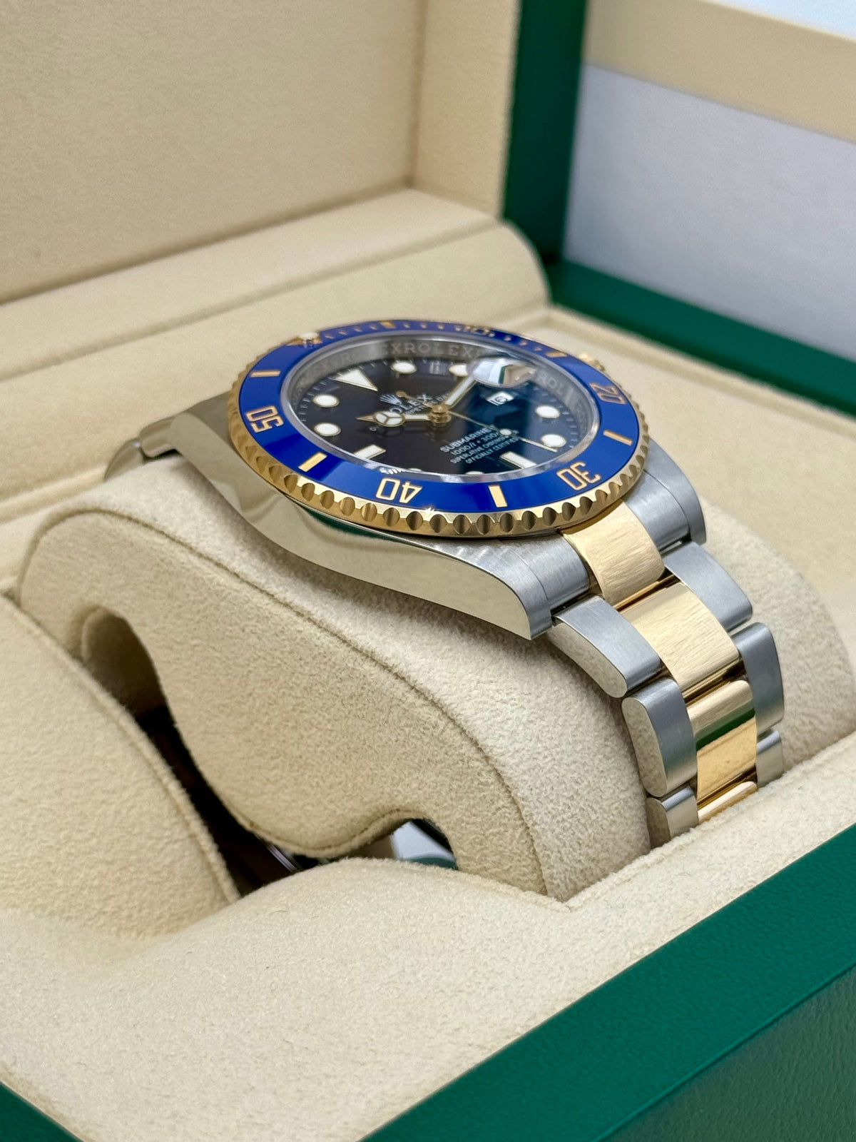 2023 Rolex Submariner "Bluesy" 41mm 126613LB Two-Tone Blue Dial