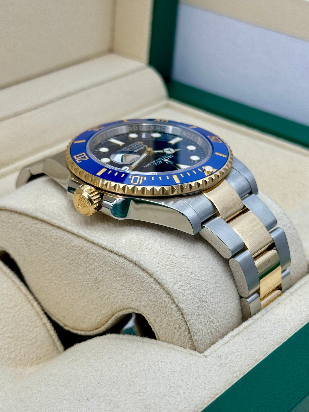 2023 Rolex Submariner "Bluesy" 41mm 126613LB Two-Tone Blue Dial