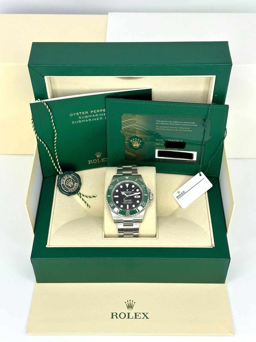 NEW 2024 Rolex Submariner "Starbucks" 41mm 126610LV Black Dial