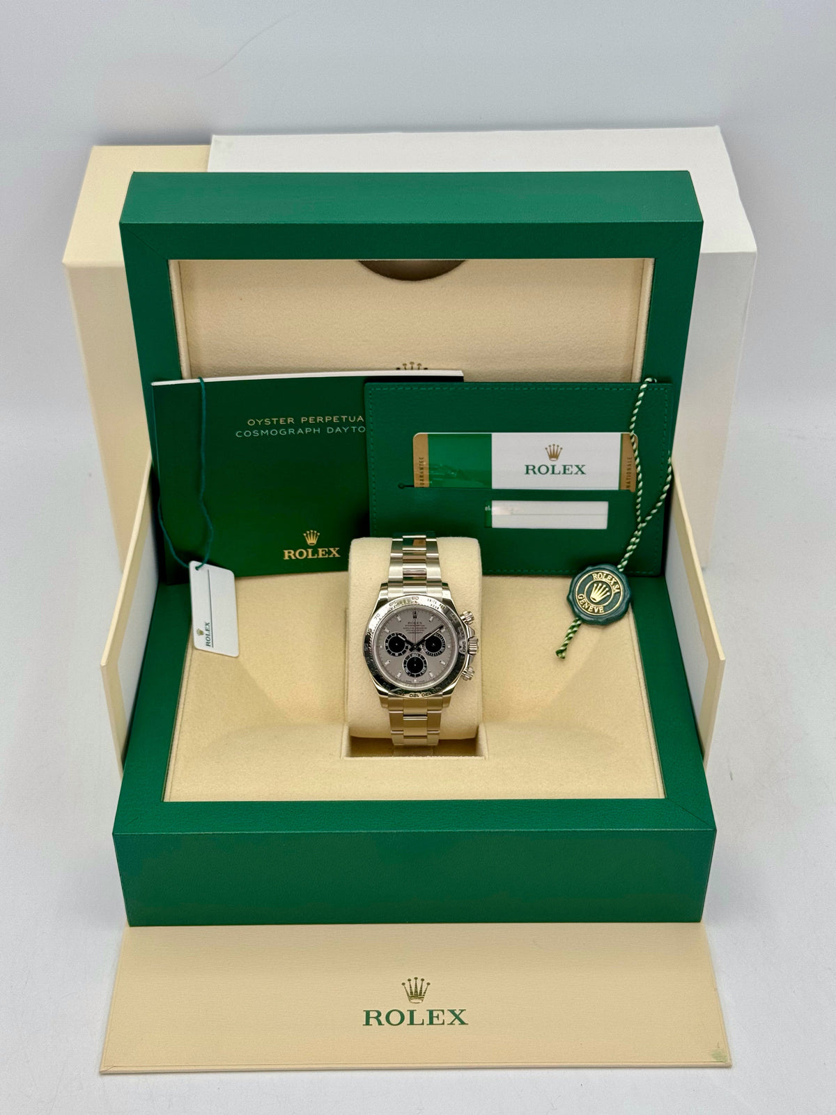 2017 Rolex Daytona "Ghost" 40mm 116509 White Gold Silver Dial