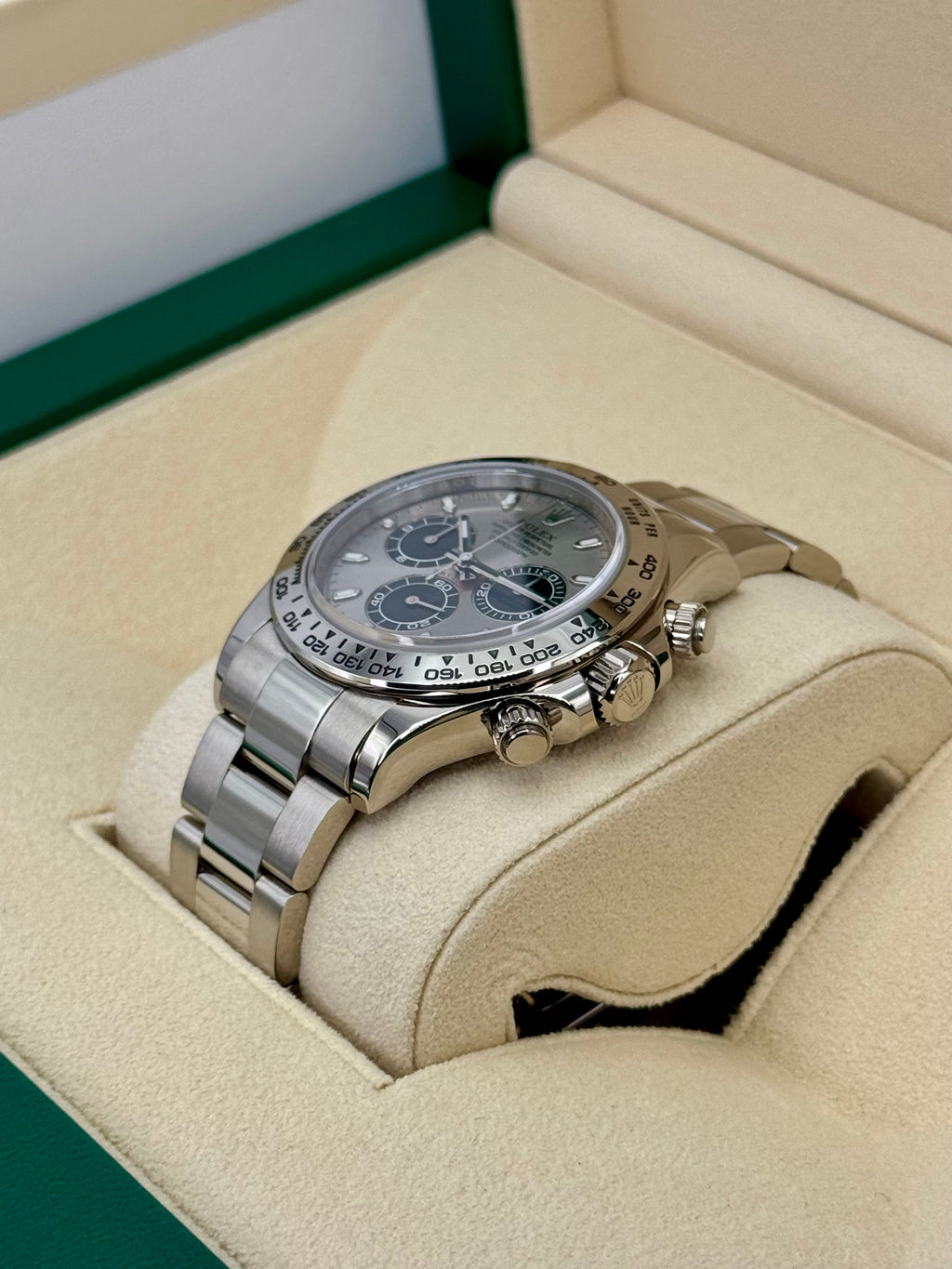 2017 Rolex Daytona "Ghost" 40mm 116509 White Gold Silver Dial