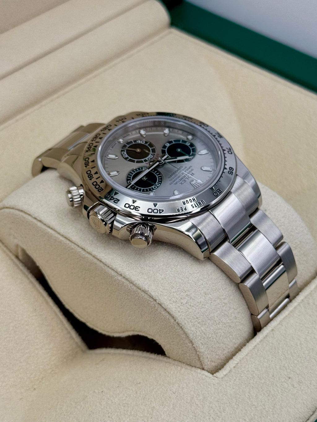 2017 Rolex Daytona "Ghost" 40mm 116509 White Gold Silver Dial