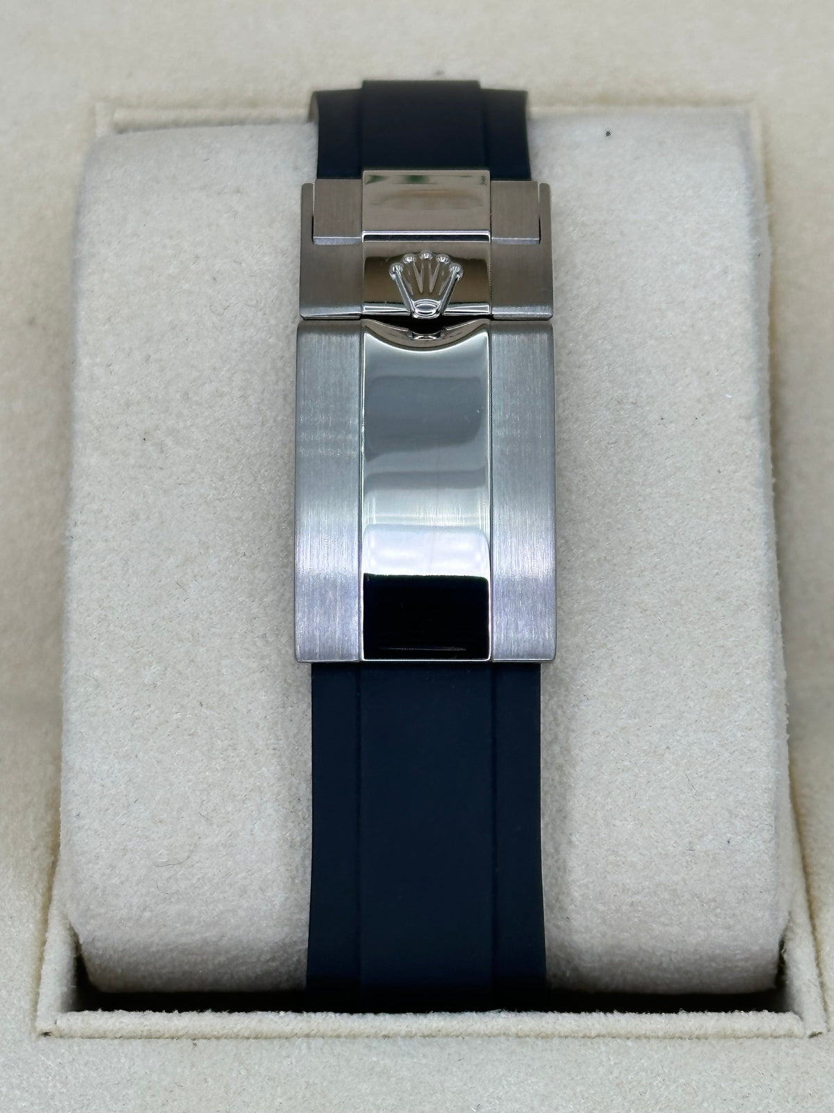 2018 Rolex Daytona 40mm 116519LN White Gold Oysterflex Grey Ghost Dial