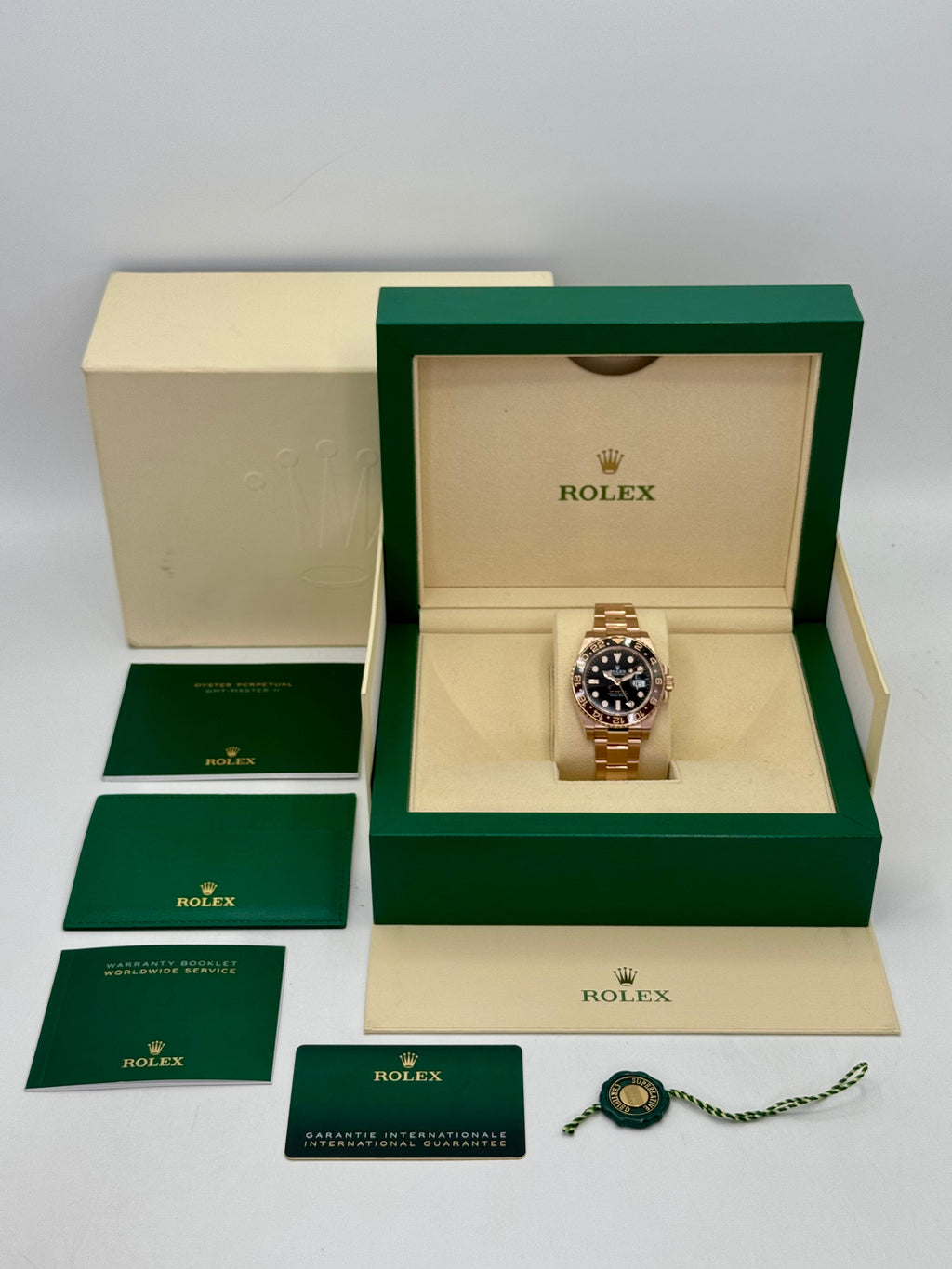 2024 Rolex GMT-Master II "Rootbeer" 40mm 126715CHNR Rose Gold