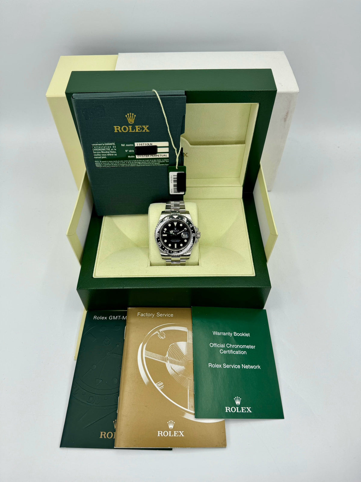 2009 Rolex GMT-Master II 40mm 116710LN Stainless Steel Black Dial