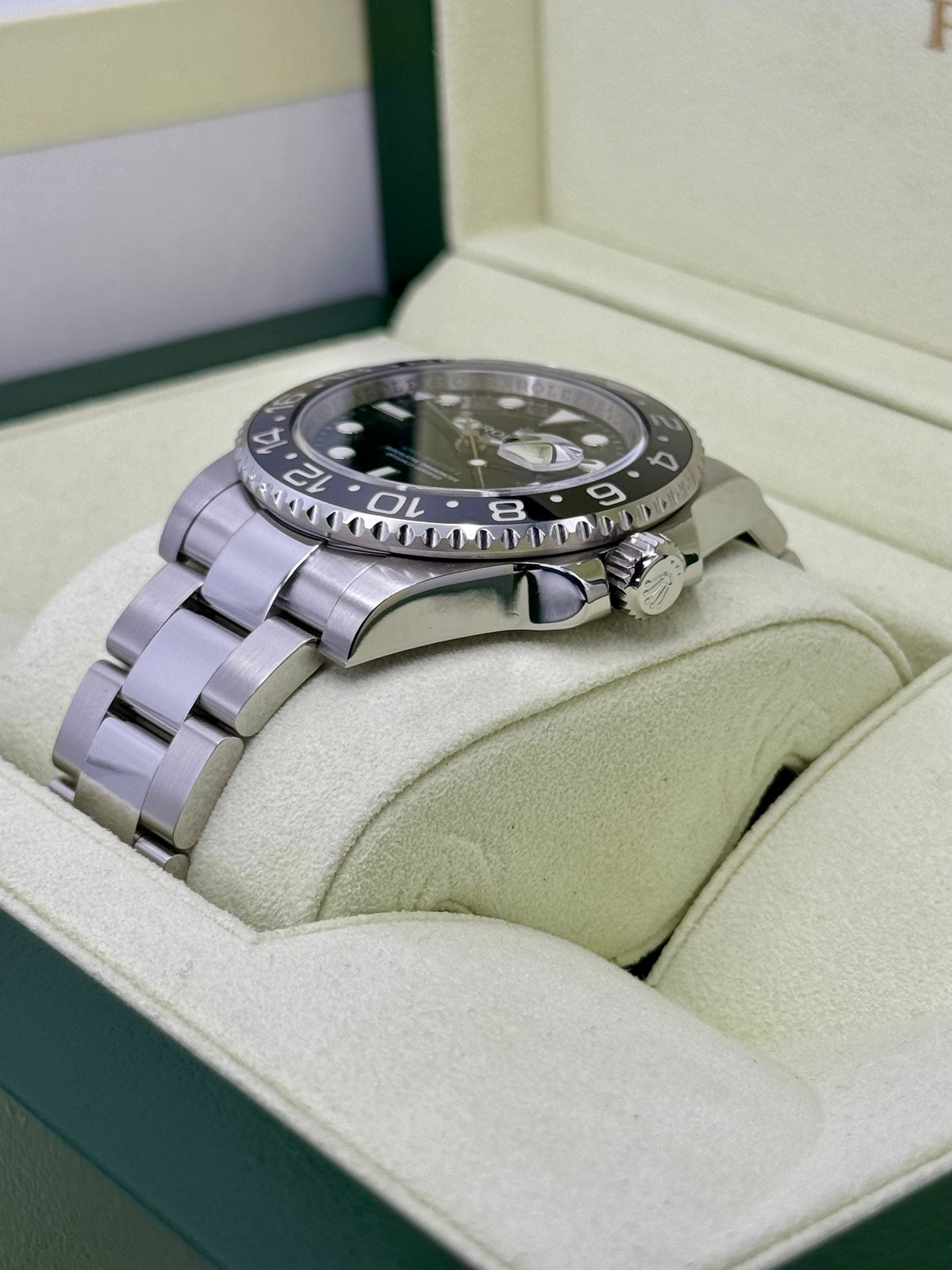 2009 Rolex GMT-Master II 40mm 116710LN Stainless Steel Black Dial