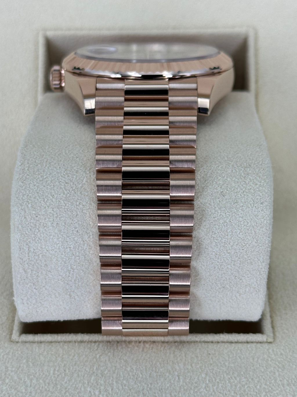 NEW 2022 Rolex Day-Date 40mm 228235 Presidential Rose Gold Olive Dial