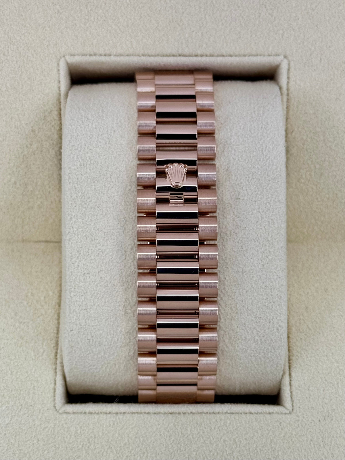 2017 Rolex Day-Date 40mm 228235 Presidential Rose Gold Olive Dial