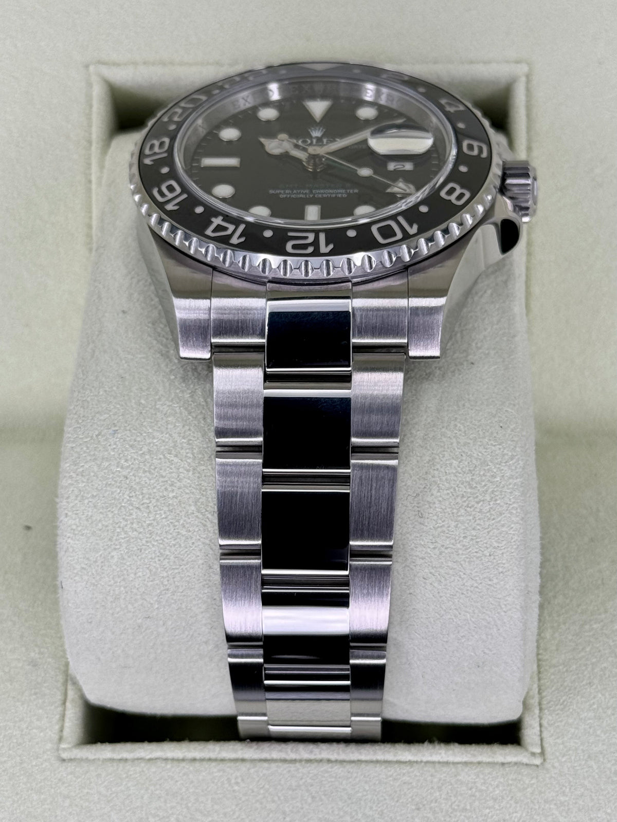 2007 Rolex GMT-Master II 40mm 116710LN Stainless Steel Black Dial