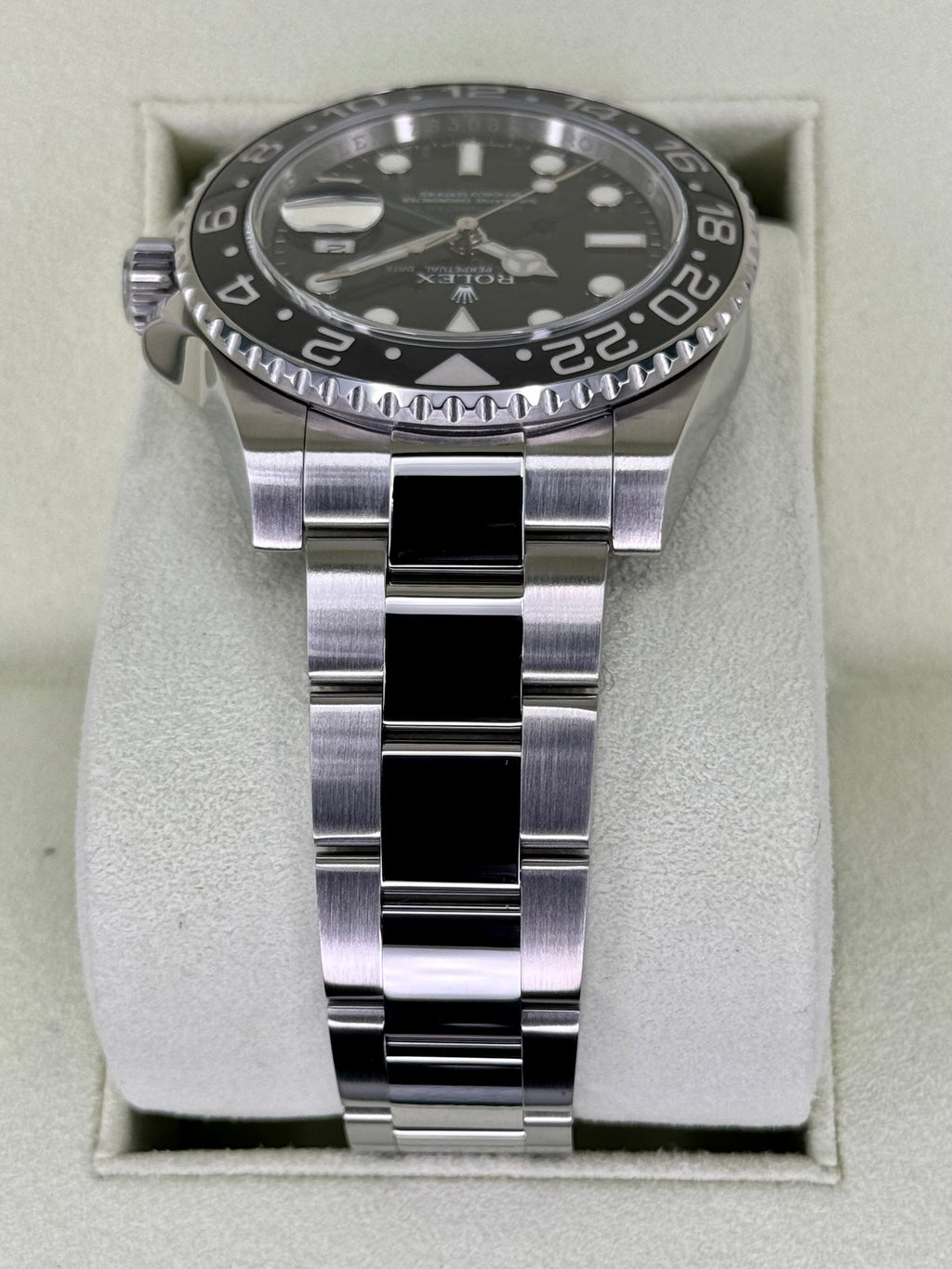 2007 Rolex GMT-Master II 40mm 116710LN Stainless Steel Black Dial