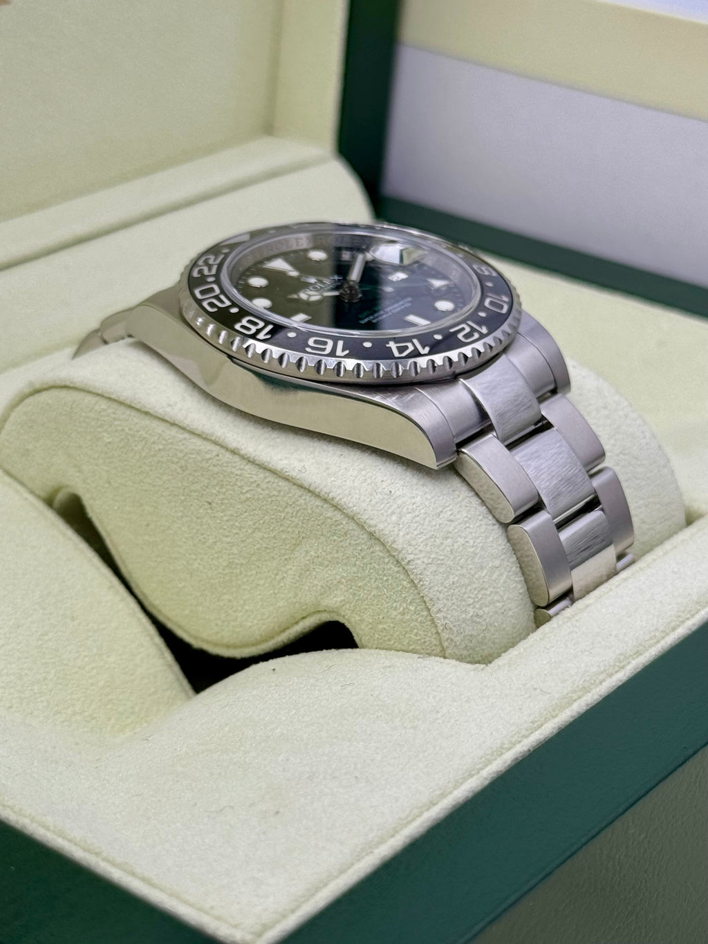 2007 Rolex GMT-Master II 40mm 116710LN Stainless Steel Black Dial