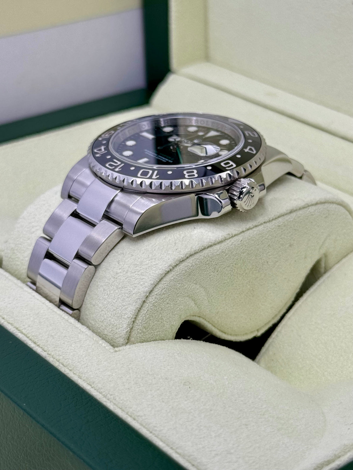2007 Rolex GMT-Master II 40mm 116710LN Stainless Steel Black Dial