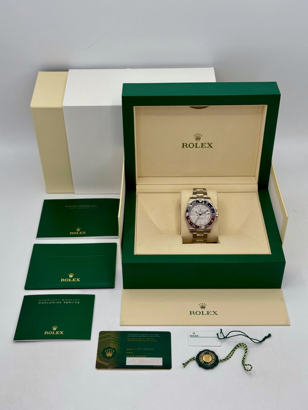 2024 Rolex GMT-Master II "Pepsi" 40mm 126719BLRO Meteorite Dial