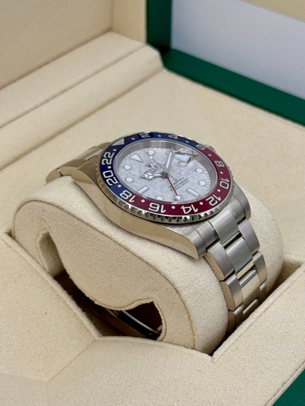 2024 Rolex GMT-Master II "Pepsi" 40mm 126719BLRO Meteorite Dial